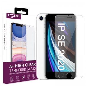 Film cu ecran de sticlă temperată premium 9H, fierbinte, pentru protecția ecranului Apple Iphone SE 2020